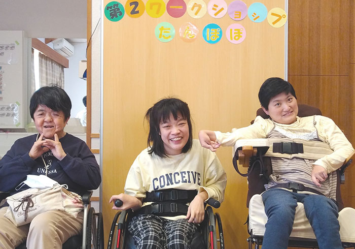 施設での活動の様子